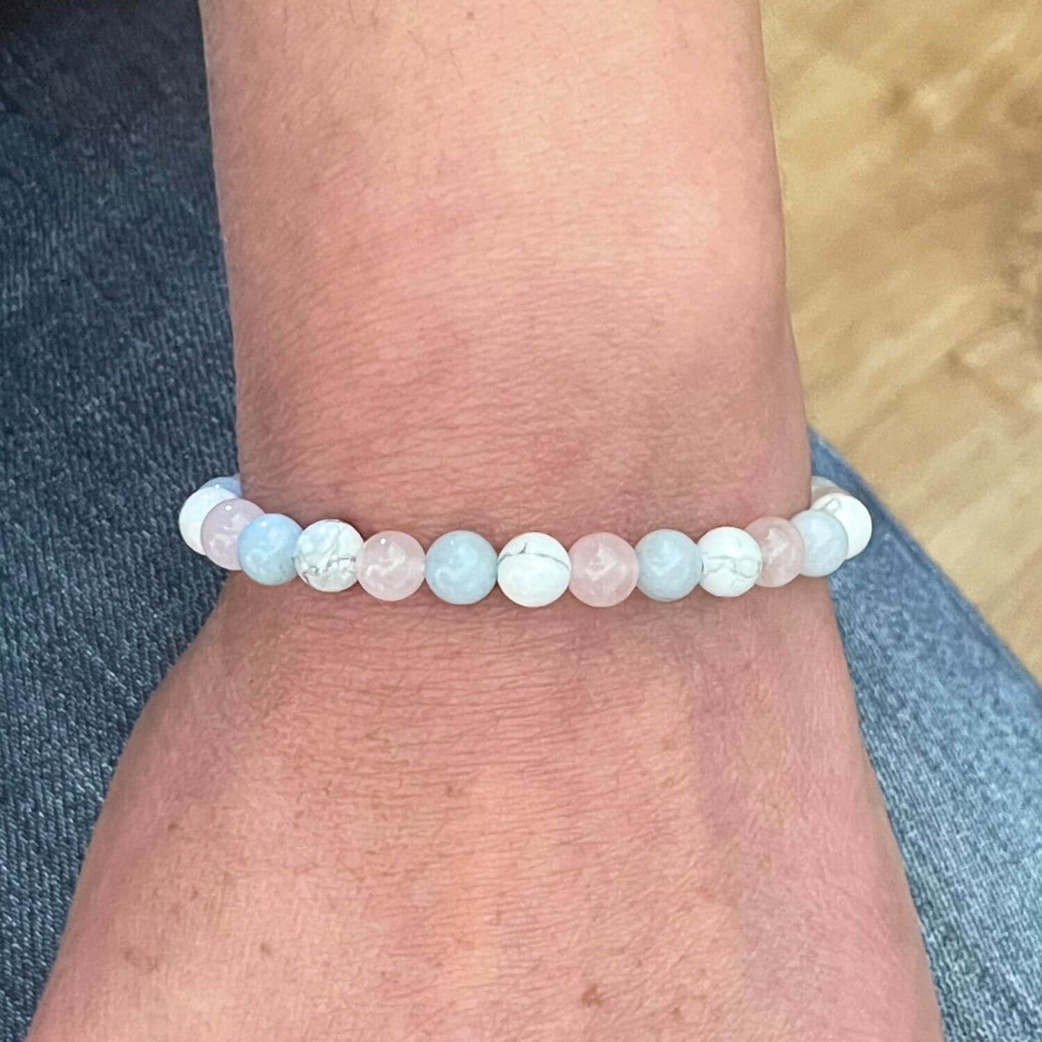 Bracelet pierres naturelles pour le calme intérieur et l’apaisement