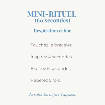 Mini-rituel Respiration Calme 60 secondes