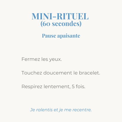 Mini-rituel Pause Apaisante, respiration 60 secondes