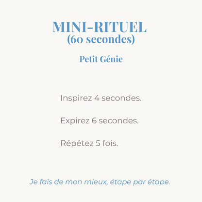 mini rituel petit genie pour accompagner votre bracelet