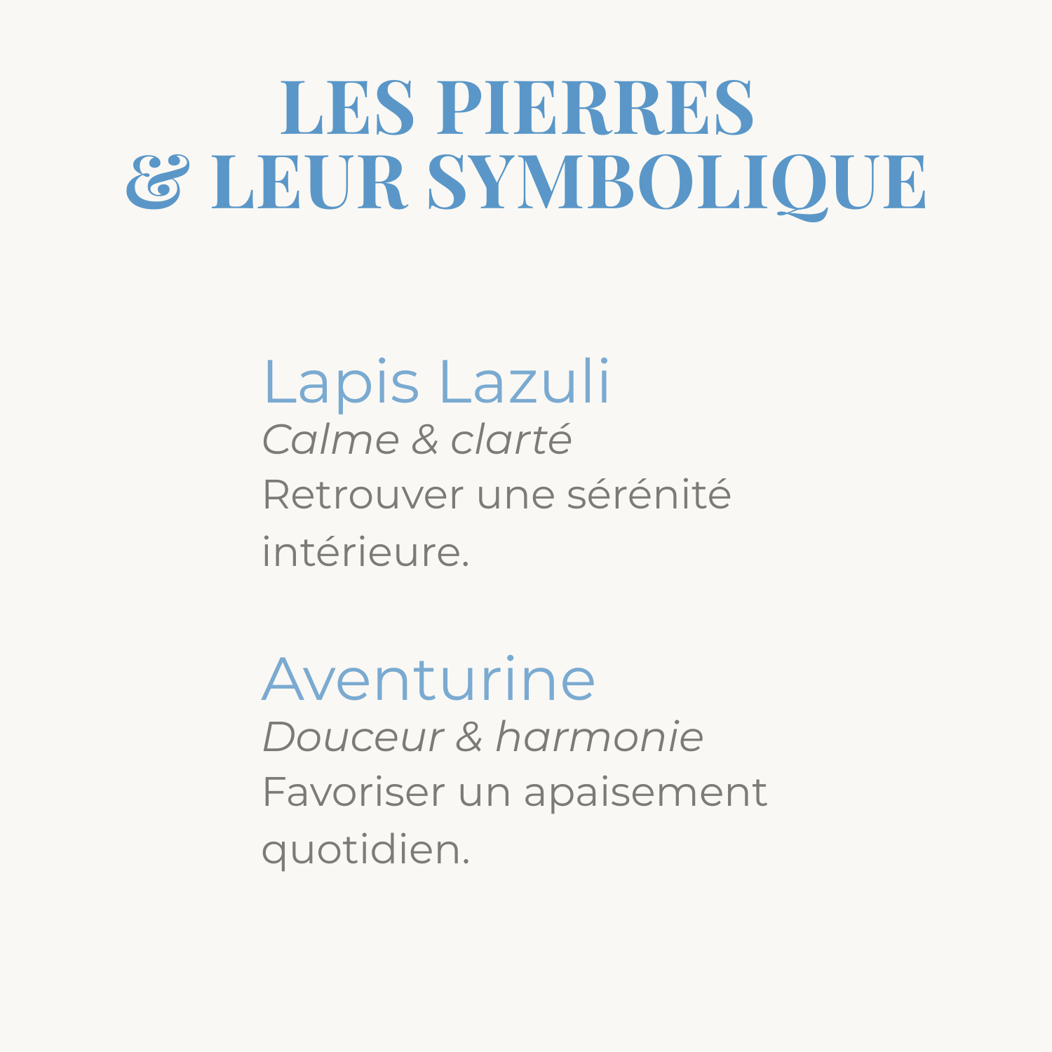 Symbolique des pierres de lapis lazuli et aventurine du bracelet